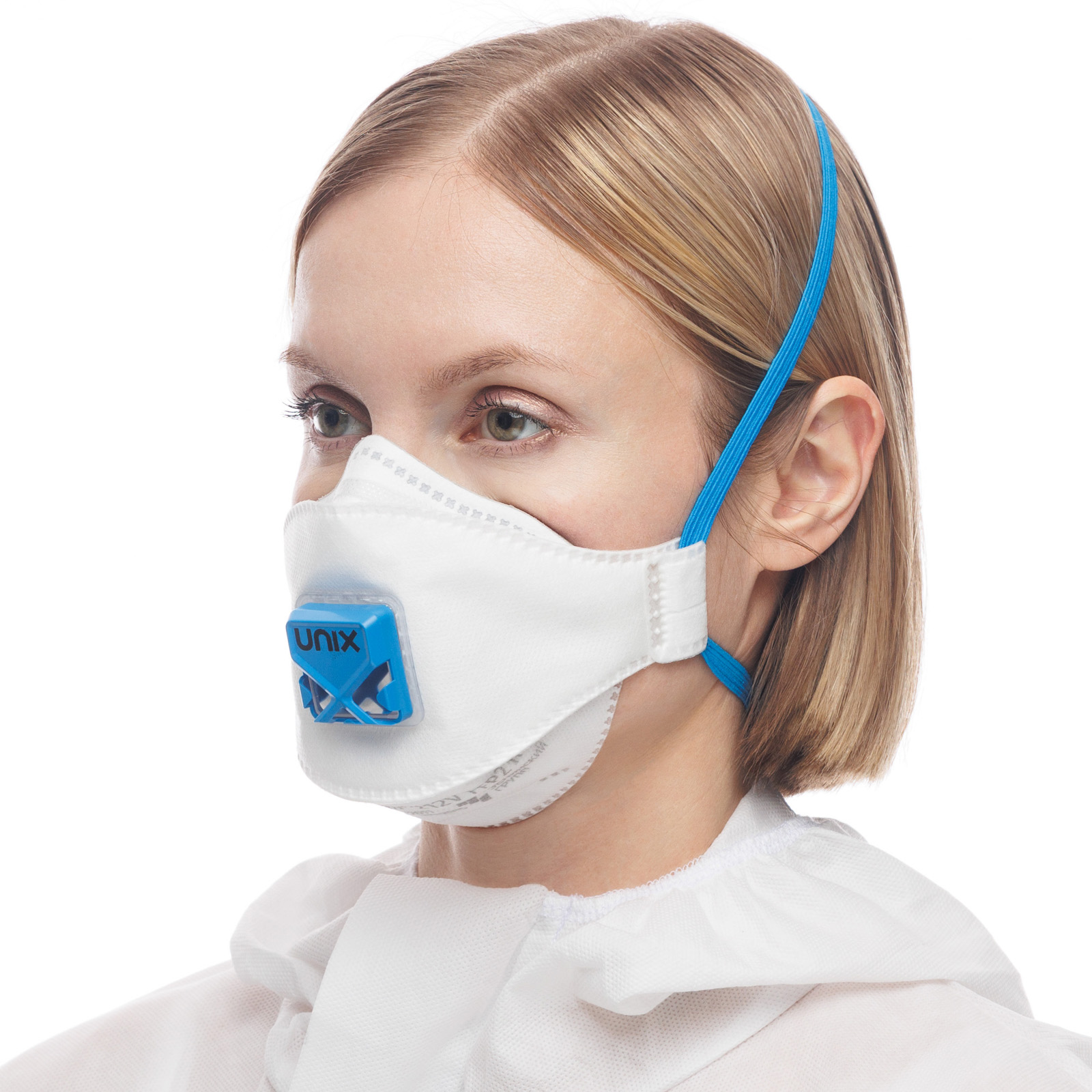 картинка Полумаска фильтрующая UNIX Air 213V FFP3 R D 
